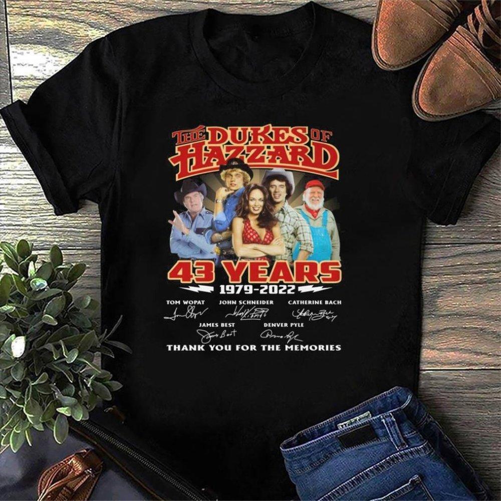 The Dukes Of Hazzard 43 Years Shirt
